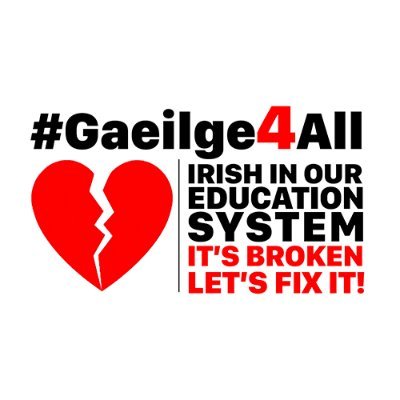 🚨 An Ghaeilge inár gcóras oideachais - Tá sé briste, deisímis é!

🚨 Irish in our education system - It’s broken, let’s fix it!