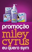 Twitter Oficial da promoção #EuQueroSym que trará a Miley Cyrus em uma festa exclusiva no Brasil.