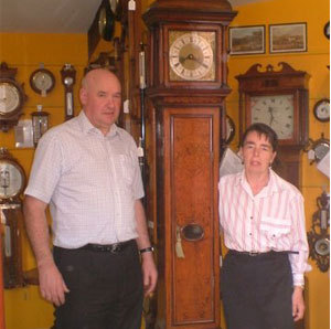 We are specialists in the repair, restoration and sale of antique clocks and barometers.