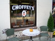 Choffeys's profile picture. Coffee and Chocolate Candies, gourmet flavored popcorn, bulk coffee, loose leaf teas,Wi-Fi for our customers.