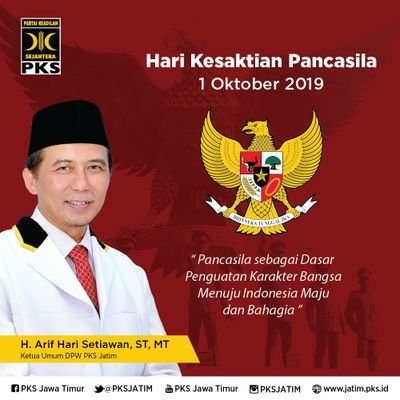 ArifHS_'s profile picture. Arif Hari Setiawan | Diberi amanah sebagai Ketua Umum
DPW Partai Keadilan Sejahtera
Jawa Timur | #Ramadhan1440 | #LebihDekat