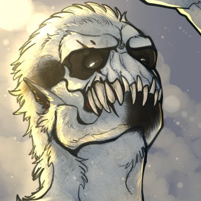 I am Radula. Very hairy. Sometimes I slobber on myself. Hello Twitter. Icon image made by @halopromise. Check out my comic. @yedesser