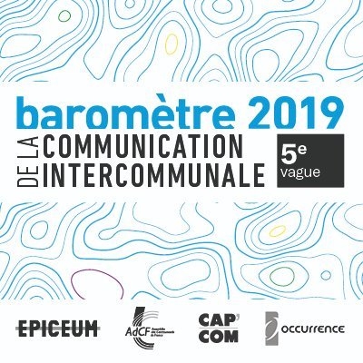 Enquête menée auprès des intercommunalités françaises par @l_Adcf, @enlOccurrence, @Epiceum et @cap_com. 

Retrouvez toutes l'actualité du baromètre ici !