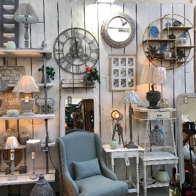 Home Furnishings Shop. Unique mix of old and new furniture and accessories under one roof!!! Autentico Paint, Modern Industrial and Vintage Pine, Giftware Stock