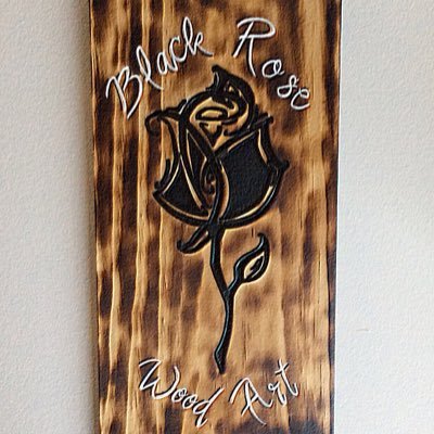 BlackRoseWoodA1's profile picture. My wife and I started Black Rose Wood Art to share our passions with others, because crafting, carving, painting, is what we love to do together.