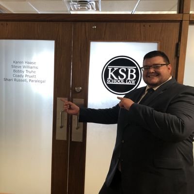 KSB School Law Lawyer recently promoted to Second Funniest Guy in the Office (sorry, Bobby)! Tweets are not legal advice, endorsements, or advertisements.