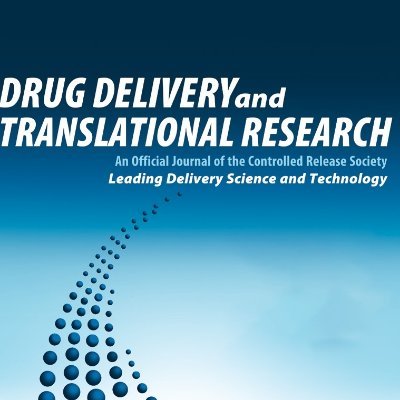 Drug Delivery and Translational Research publishes research focusing on design, development and clinical implementation of innovative drug delivery systems.
