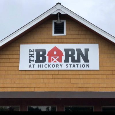 We are a North Albany Taproom with 34 rotating taps, we have a different variety of Food Trucks. Follow us on Facebook “The Barn at Hickory Station.”