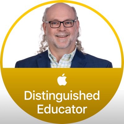 Apple Distinguished Educator, dad, husband, musician, creative problem causer...