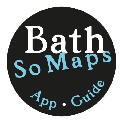 Beautifully illustrated map & app guide to Bath in 6 languages with special offers and a walking historical tour #visitbath #mapofbath #bathsomaps