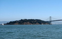 A small island keeping Oakland and San Francisco separated since the dawn of time.