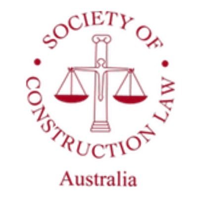 Society of Construction Law Australia • Joint publisher of @ACLN1225 • Linked/ re-tweeted materials are not necessarily endorsed