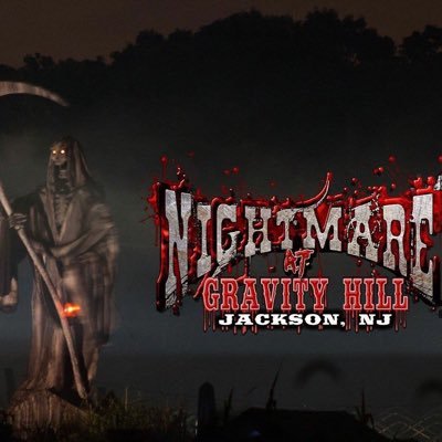 Nightmare at Gravity Hill is a haunted walkable trail. One price for over a dozen scenes! Like us on FB, IG & add our snapchat: gravityhillnj voted #1 in NJ