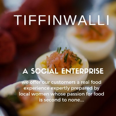 TiffinWalli is a social enterprise based in the East End of London serving its community  with training  & employment opportunities within the catering industry