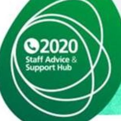 2020 Staff Advice & Support Hub @gloshospitals and GMS. Info/signposting for colleagues on matters concerning physical, mental & financial health & wellbeing