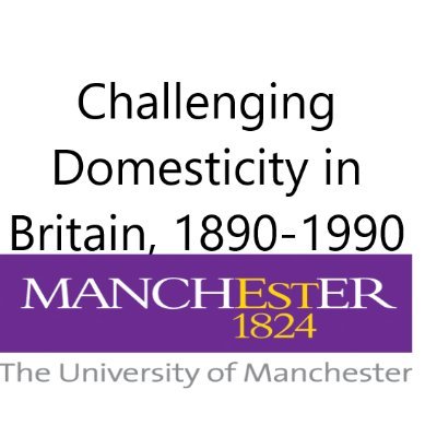 We are an @ahrcpress funded project hosted by the University of Manchester in collaboration with @PankhurstCentre. Email: challengingdomesticity@outlook.com