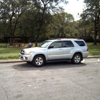 I'm a little trailer who'll follow @rcmwandering's truck around Texas And Points Distant. (The photo is Andromeda II, my fearless leader. I'll be along soonly.)