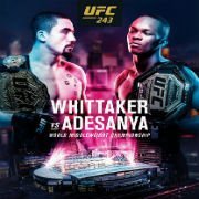 UFC 243 Upcoming MMA Fighting will be held on October 6, with Whittaker to defend his 185-pound belt against one of 
the UFC’s rising stars.