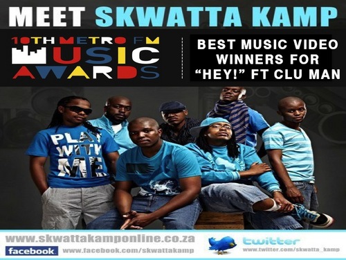 1st Money making Hiphop crew, we won a couple awards so you could too. To SA Hiphop we are the big bang. Skwatta Kamp.