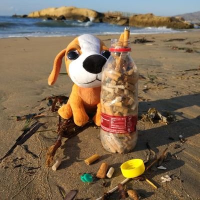 I may look like the runt of the litter, but I'm king of litter ♻️ Join me & the pack 🐶🐺🦊🐢 on a mission to clear the 🌎 of discarded plastic  #iamtrashhound