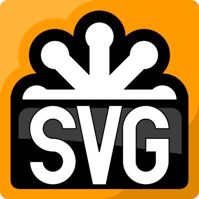 Free SVG images created in Inkscape with public domain license, SVG cut files, silhouettes and transparent PNG clip art.