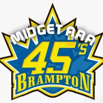 Brampton 45’s AAA Midget Hockey Club - 2002/2003 - 2019/20 Season - THIS SITE IS NOW DORMANT