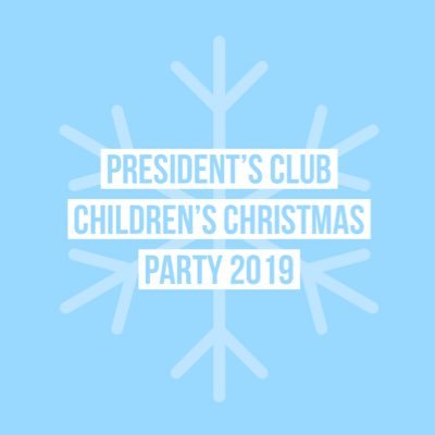 Help us provide underprivileged children with a great Christmas at the President's Club Children's Christmas Party! ❄️ Sponsor sign-ups open MONDAY!