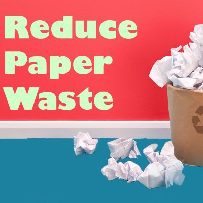 Our Mission is to Encourage people to Reduce Paper wastage, in return saving the environment and earth. Please join our small initiative.