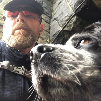 We are Richard of Hollins, ambling beardsman, & Spaniel L. Jackson, The Dog. Together we dismantle the neoliberal hegemony. https://t.co/w81ncSdv1S