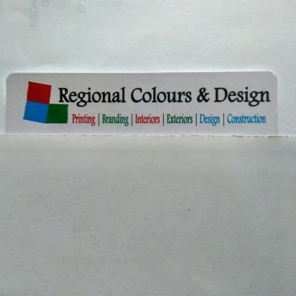 RegionalColours's profile picture. Printing | Branding | Interiors | Exteriors | Design | Renovations | Construction | Property Sales & Development