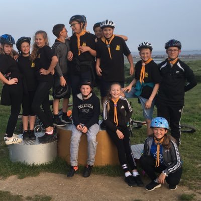 Scouts from Southend Estuary District that have fun