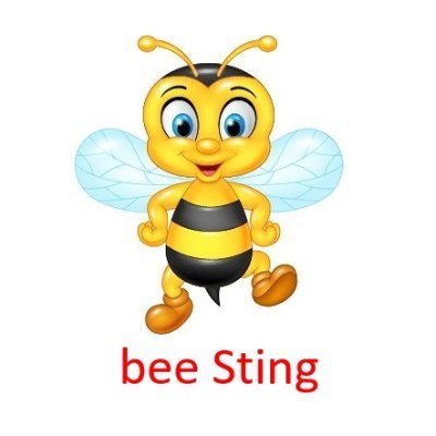 bee sting clipart