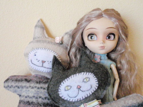 Artist of glass, fabric, beads, yarn, paint, doll clothes, food. Mother, wife, grandmother, legal assistant.