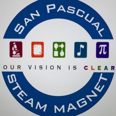 Guided by a Ⓒ Ⓛ Ⓔ Ⓐ Ⓡ vision, San Pascual STEAM Magnet (SPSM) is dedicated to cultivating brilliant minds, true leaders, and creative passions. ❤️🧡💚💙💜