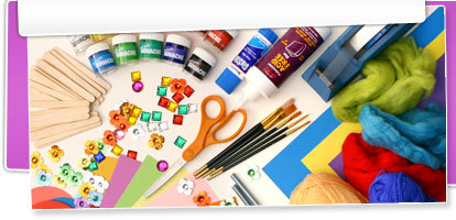 We will tell you about news and offers in arts & crafts.