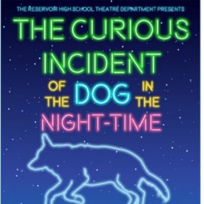 Come see the Curious Incident of the Dog in the Nighttime this Nov 21 and 22 at 7 and Nov 23 at 2 and 7!
