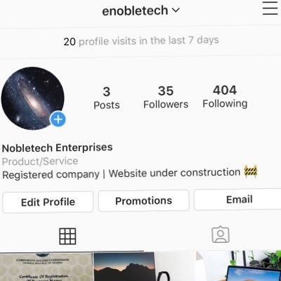 enobletech's profile picture. Product/service. IG~ @enobletech