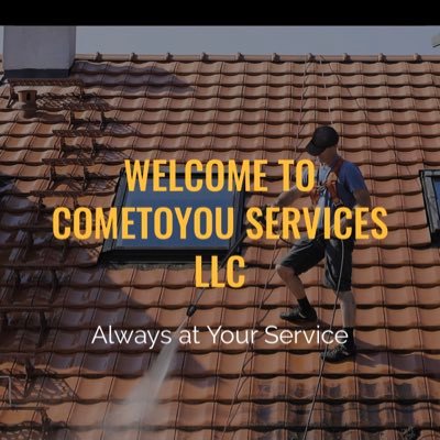 ComeServices's profile picture. Professional Quality Pressure Washing and House Washing Service with all Work Guaranteed