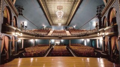 The Stoughton Opera House is a 450-seat fully restored historical landmark theater built in 1901 presenting touring and local music, theater, and comedy.