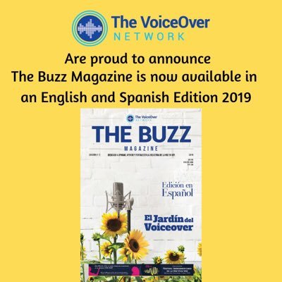 The Buzz Magazine is the only magazine in the world dedicated to the voiceover industry. A quarterly mag full of news, reviews and interviews Part of @NetworkVO