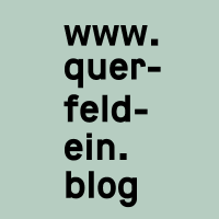 querFELDein(@querFELDeinblog) 's Twitter Profileg