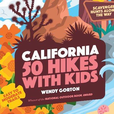 Author @WendyGorton of @TimberPress 50 Hikes with Kids Oregon and Washington and California, a hands-on trail guide for kids exploring your state's trails!