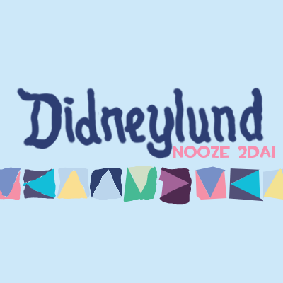 Didneylund Nooze 2Dai is devoted to bringing you the most random photos/news from the Disneyland Resort in Anaheim, CA. A division of @theme_park. (Parody)