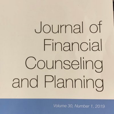 Journal of Financial Counseling and Planning. Publishing peer-reviewed research articles for financial counseling, planning and education.