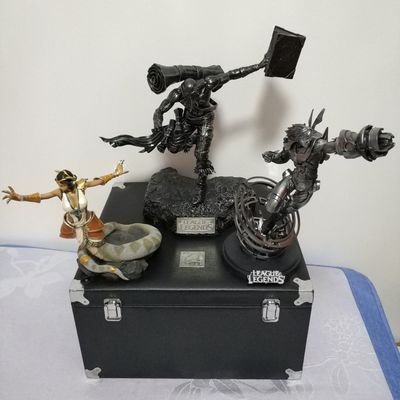LoL League of Legends SETT Unlocked Statue Figure Riot Games Authentic Goods