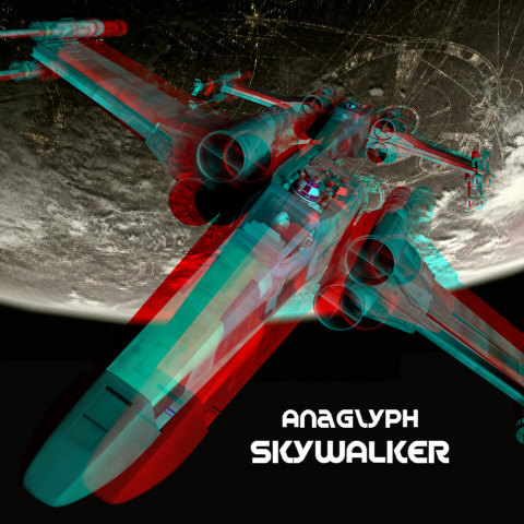 Anaglyph Skywalker 3D Posters and DVDs http://t.co/oUe0fawKom STAR WARS 3D DVD Plays On Normal TV and Normal DVD Player With Special Glasses Included...