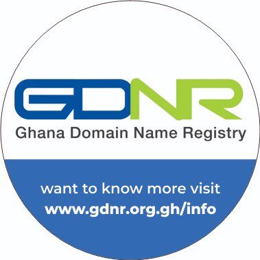 GDNR is an agency under the Ministry of Communications and Digitilisation mandated by law to manage .Gh domain name. Co- Convener of @igfghana