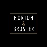 Horton & Broster (@hortonbroster) 's Twitter Profile Photo Horton & Broster (@hortonbroster) 's Twitter Profile Photo