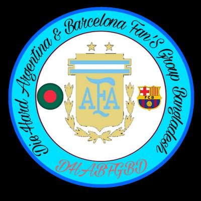 The official Twitter account of , Die-Hard Argentina & Barcelona Fans Group Bangladesh (DHABFGBD)❤