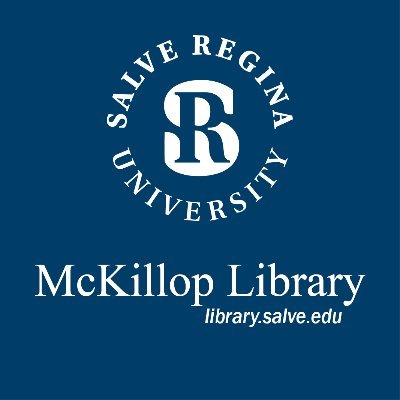 From McKillop Library (Salve Regina University,Newport, RI). 

Find us on Facebook, Pinterest, Instagram and YouTube!